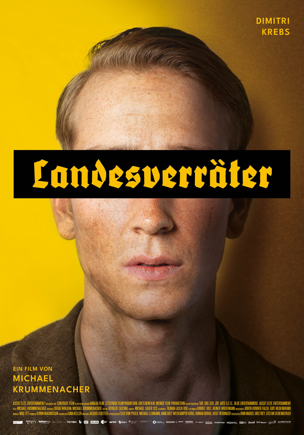 Dimitri Krebs als Ernst Schrämli, Charakterplakat